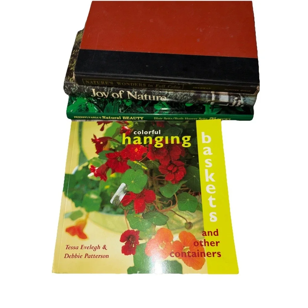 4 Vintage‎ Coffee Table Books Nature Gardening Pennsylvania Reader's Digest Lot